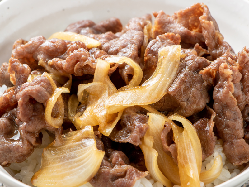 牛丼の炭水化物量